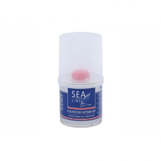 Sea-Line Poliesterinis remonto komplektas 250g - Polyester repair kit